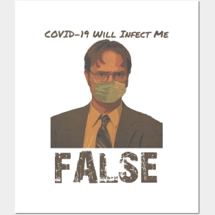 Dwight Schrute COVID-19 Posters and Art